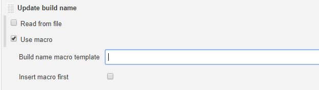 Jenkins build name template